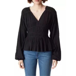 NWT Sam Edelman Evie Textured Woven Top